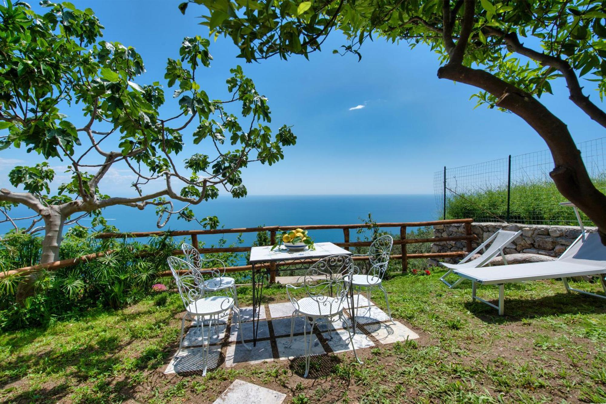 Casa Deva Amalfi Coast, With Private Garden Overlooking The Sea ภายนอก รูปภาพ